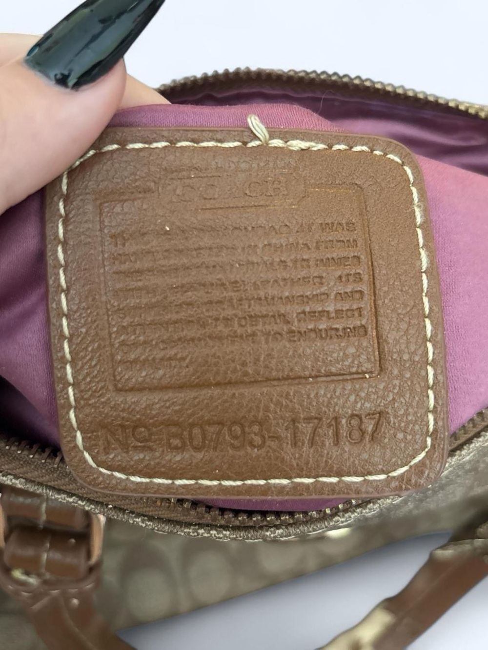Coach Purse - Picture 5 of 5